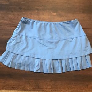 Lucky In Love - Sky blue tennis skirt